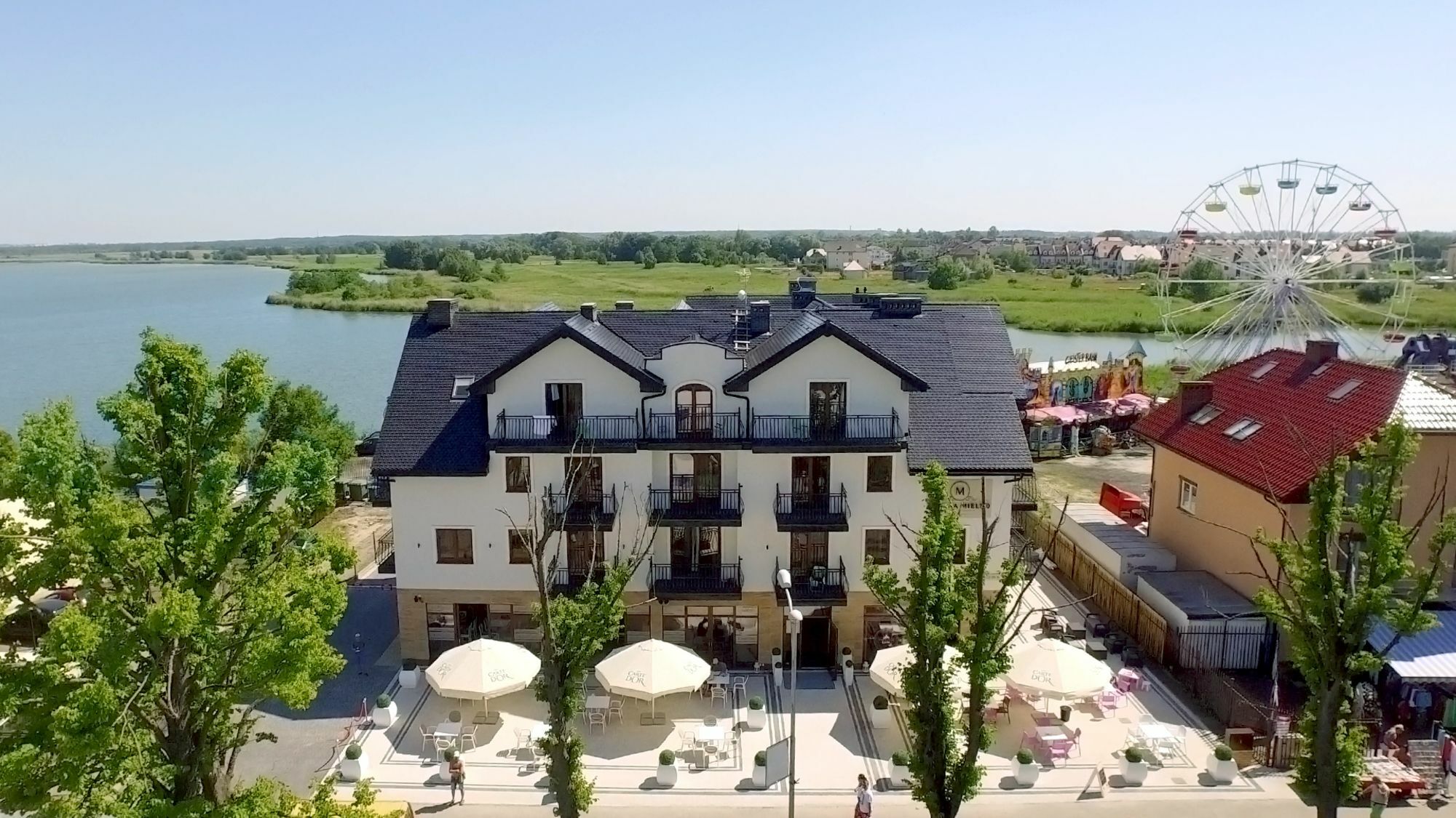 Prázdninový areál Marina Mielno Z Widokiem Na Jezioro Mielno (Koszalin)